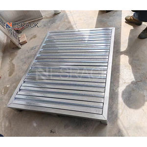 Palettes en acier robustes personnalisées pour l'<span class=keywords><strong>accès</strong></span> aux chariots élévateurs de stockage en entrepôt avec système de rayonnage sélectif à palettes-<span class=keywords><strong>Fournisseur</strong></span> de palettes - Product Image 5