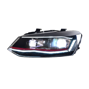 Fari a LED per VW <span class=keywords><strong>POLO</strong></span> 6r dal 2011 al 2018 per Volkswagen <span class=keywords><strong>Polo</strong></span> <span class=keywords><strong>2013</strong></span> Faro Modificato per Auto - Product Image 1