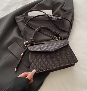 Bolso informal, bolso cuadrado pequeño y sencillo, bolso de hombro de color sólido a la moda para mujer, bolso cruzado retro de verano, bolso tote - Product Image 2