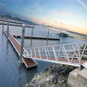 Eenvoudig Te Installeren Stationaire Aluminium Bootdokken Platform Zuigerdeel Inbegrepen-Voor Het Pontondok Van Het Meer - Product Image 5