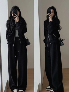 Женский Повседневный Спортивный костюм-двойка с капюшоном - Product Image 3