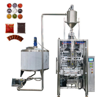 Machine d'emballage automatique de pâte liquide et de sauce 1-5 kg