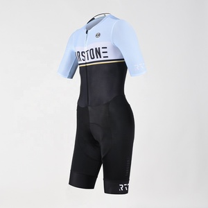 Tarstone Léger À Manches Courtes Vélo De Route Porter <span class=keywords><strong>Pro</strong></span> Team Nouveau Style <span class=keywords><strong>Combinaison</strong></span> De Peau De Cyclisme - Product Image 3