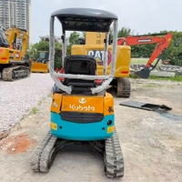Miniexcavadora U17 Usada, 90% Nueva, Excavadora Compacta de 1.7 Toneladas con Rendimiento Confiable