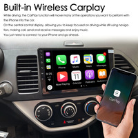 128GB ROM Android 12 Radio 2Din para KIA PICANTO Morning CarPlay navegación GPS pantalla táctil estéreo coche reproductor de vídeo Multimedia