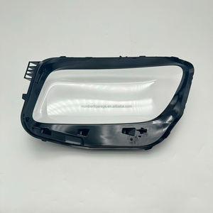 Couvercle de lentille de phare automatique Transparent pour Benz <span class=keywords><strong>GLB</strong></span> 2020 2021 2022 2023 2024 avec abat-jour de phare de voiture à garniture grise - Product Image 1