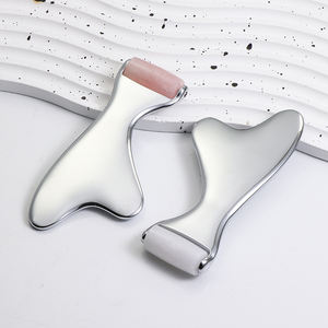 Xách tay mini thép không gỉ guasha mặt <span class=keywords><strong>massager</strong></span> Eye Cream Stick công cụ làm đẹp cho khuôn mặt ứng dụng sản phẩm massage - Product Image 2