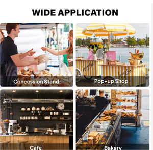 Bánh Rán <span class=keywords><strong>Cookie</strong></span> trong suốt cupcake 3 Khay bánh ngọt Countertop <span class=keywords><strong>Acrylic</strong></span> bánh hiển thị trường hợp - Product Image 5