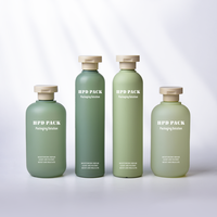 Ensemble de flacons pompe personnalisés pour crème pour le visage, emballage de soins de la peau, flacon d'huile de beauté unique, lotion, flacon d'eau vide en plastique pour les entreprises