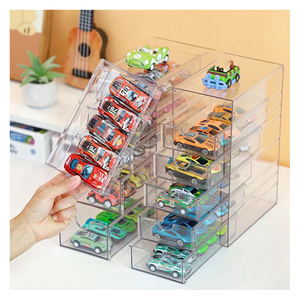 1/64 échelle jouets voitures vitrine moulé sous pression modèle <span class=keywords><strong>voiture</strong></span> vitrine armoire de <span class=keywords><strong>rangement</strong></span> verrouillable <span class=keywords><strong>pour</strong></span> Mini jouets et petites roues - Product Image 2