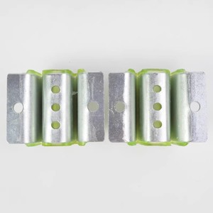 Zapatas de guía Mitsubishi 78x111mm Tipo M para riel de contrapeso de ascensor, ajuste universal - Product Image 2