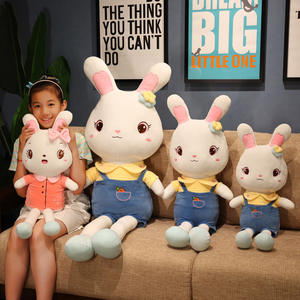 超柔软1米1.2米1.5米高兔兔毛绒玩具毛绒娃娃 - Product Image 5