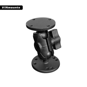 VINmounts 1" 6cm Long Double Socket Arm Adapter for GPS Ram Mount Computer <b>Stand</b> 360 Degree Rotating Durable Reinforced Nylon - Product Image 6