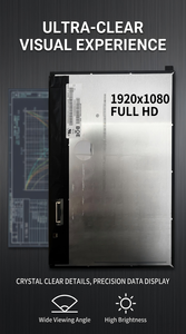 DV133FHM-NN0 13.3 นิ้ว FHD 1920x1080 จอแสดงผล LCD อินเทอร์เฟซ LVDS ความสว่าง 300-500nit หน้าจอทดแทนสำหรับแล็ปท็อป - Product Image 3