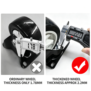 Stainless Steel Polypropylene Swivel Caster Wheel 125mm Polyurethane with Brake Locking Mechanism Industrial Use 250kg Capacity - Product Image 5