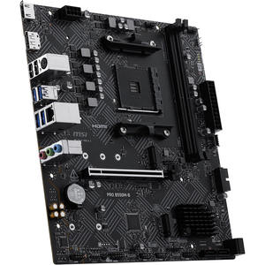 Carte <span class=keywords><strong>m</strong></span>ère d'ordinateur <span class=keywords><strong>MSI</strong></span> <span class=keywords><strong>PRO</strong></span> B550M-B DDR4 CPU 5600/5600X3D/5700X3D/5500X3D (interface <span class=keywords><strong>B550</strong></span>/AM4) - Product Image 3