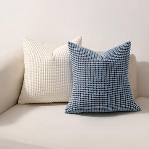 INSHARE Coussin combiné en velours côtelé à motif maïs, pour canapé, chaise <span class=keywords><strong>de</strong></span> bureau, coussin lombaire, coussin <span class=keywords><strong>de</strong></span> tête et <span class=keywords><strong>de</strong></span> dossier - Product Image 4