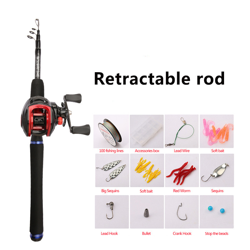 Gun-handle water drop reel set
