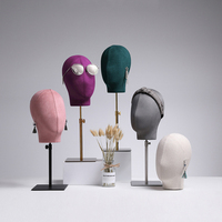 Magasin de vêtements fenêtre coiffure factice présentoir chapeau lunettes affichage modèle accessoires Mannequins tête pour perruques
