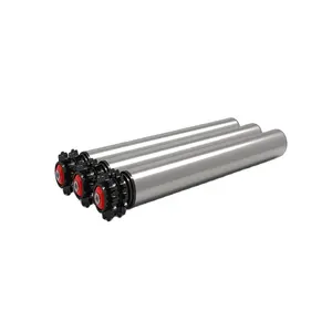 UNID Synchronous Belt Power Roller Through Conveyor Belt Roller Stainless Steel Gravity Roller