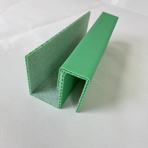 Perfil <span class=keywords><strong>de</strong></span> plástico en U para umbral <span class=keywords><strong>de</strong></span> puerta, placa <span class=keywords><strong>de</strong></span> panal <span class=keywords><strong>de</strong></span> PP con tela <span class=keywords><strong>de</strong></span> fieltro, superficie mate, 3mm 5mm opcional, 1350g 1600g por metro cuadrado - Product Image 6