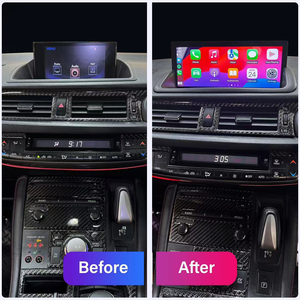 Pantalla Carplay de 10.25 Pulgadas, 128 GB, 1920*720, 8 Núcleos, Navegador GPS para Automóvil, Multimedia CT200, Android <span class=keywords><strong>14</strong></span>, Qualcomm para CT200h, Años 2013-2020 - Product Image 6