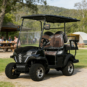 Carrito de Golf Eléctrico Todoterreno de Alta Configuración, Vehículo Tipo Buggy para 5-6 Pasajeros, de Alto Rendimiento y Duradero, para Turismo - Product Image 1