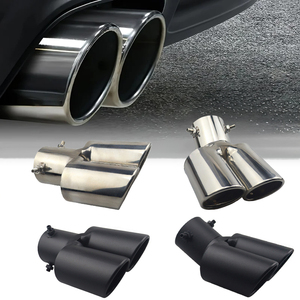 Embout d'échappement double tube en acier inoxydable pour modification General Motors - Product Image 1