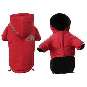 Ropa impermeable para perros, abrigo reflectante para mascotas para perros pequeños y medianos, chaquetas cálidas de lana para perros, impermeable para cachorros, traje de <span class=keywords><strong>Chihuahua</strong></span> - Product Image 5