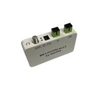 WDM-Récepteur optique GPON FTTH pour télévision, récepteur optique RF à large bande LNB à fibre de petite taille