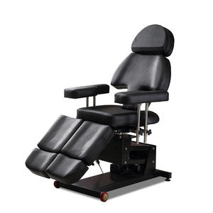 Mesas de Masaje Eléctricas Negras Modernas en Oferta &<span class=keywords><strong>amp</strong></span>;   Camas para Salones de Belleza, <span class=keywords><strong>Barber</strong></span>ías, Clínicas Quiroprácticas, Estudios de Tatuajes, Spa - Product Image 1
