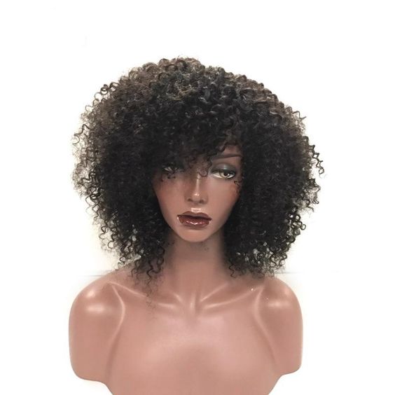 Coiffure afro perruque máquina