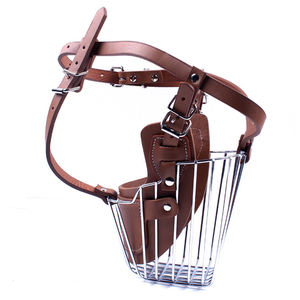 Fournitures pour animaux De compagnie respirant chien muselé bouche cale-pieds chien couverture de bouche durable prévenir les morsures chien museau - Product Image 4