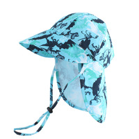 Sombrero Deportivo Ligero y Transpirable para Exteriores, Protección UV, Gorra de Verano para Bebés, Secado Rápido, con Solapa para el Cuello