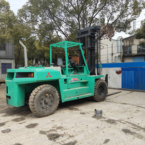 รถยกมือสองญี่ปุ่นแท้ Mitsubishi FD150 สำหรับคลังสินค้า ระบบบังคับเลี้ยวแบบยืดหยุ่น สภาพการทำงานสมบูรณ์ ราคาถูก - Product Image 3