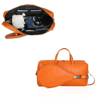 Sac fourre-tout personnalisé de raquette de tennis en cuir PU de grande capacité de qualité supérieure sac de sport de gymnastique sac de transport sac de raquette de tennis