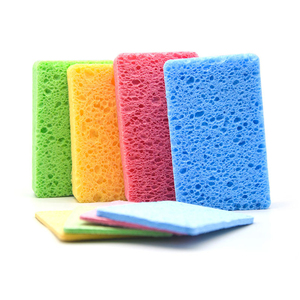 Vente en gros de pâte de bois compressée biodégradable éponge de lavage du visage absorbant lingette <span class=keywords><strong>magique</strong></span> pour le <span class=keywords><strong>maquillage</strong></span> enlever le nettoyage - Product Image 2