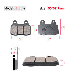 Accesorios para Motocicletas: Pastillas de Freno para Motocicletas, Pastillas de Freno para Vehículos Eléctricos, Accesorios para Scooters - Product Image 5