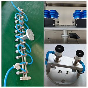 Mini-actuateur pneumatique, pince robotique, petite griffe pneumatique pour bras robotique collaboratif avec alimentation DC24V et conception de vanne à opercule à piston - Product Image 3