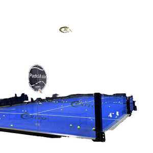 EXITO - Pista de Pádel Panorámica Portátil Q235B, Galvanizada en Caliente, 100*100*3mm 20mm, Certificada por TUV, Resistente al Agua y Duradera para Exteriores - Product Image 1