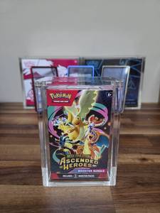 Boîtier de Présentation en Acrylique Transparent de Qualité Supérieure avec Couvercle Magnétique pour Cartes POKÉMON - Protection ETB et <span class=keywords><strong>Booster</strong></span> Box - Product Image 4