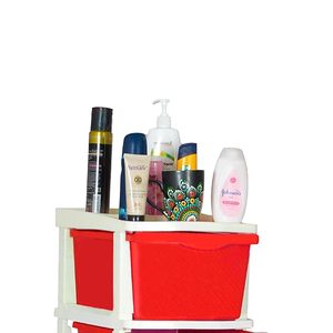 Parasnath 7 lớp boxo Màu Đỏ mô-đun ngăn kéo Hệ thống lưu trữ nhà bánh xe chống trượt Giày 6 năm nhà sản xuất bảo hành Sản xuất Ấn Độ - Product Image 2