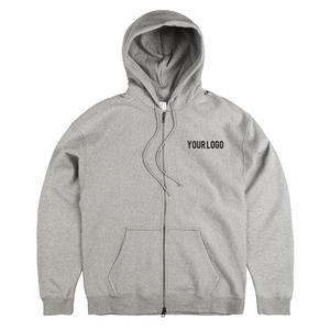 Sudadera Unisex con Cierre Completo y Cordón, Ligera, Transpirable, de Secado Rápido, de Algodón, Corte Regular, con Bolsillo, para Gimnasio - Product Image 4