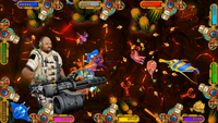 Ocean King 3 Zombie Attack Arcade Fishing Hunter Fish Game Machine Construction Métallique Interface Anglaise pour Clubs/Bars/Salle de Jeux