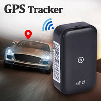Traceur GPS miniature GF21 en temps réel pour voiture, dispositif anti-perte, commande vocale, enregistrement, localisateur, microphone haute définition, WIFI+LBS+GPS