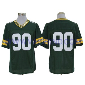 Conjunto de camiseta de fútbol americano de diseño personalizado uniforme impreso por sublimación transpirable - Product Image 1