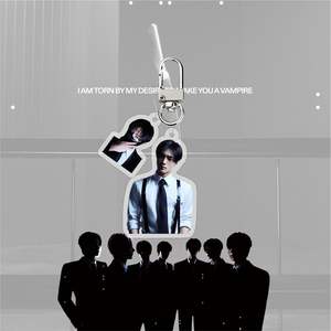 KPOP IDOL Group DESIRE: LIBÉRER <span class=keywords><strong>NIKI</strong></span> JAKE JAY Jungwon Sunoo Sunghoon Heeseung Porte-clés porte-clés en acrylique avec breloques en plastique - Product Image 5