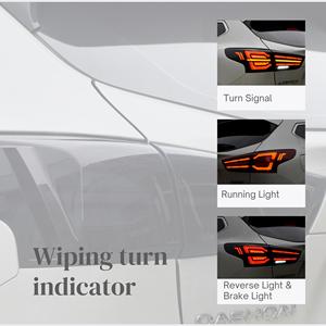 Magicstar Nhà Máy LED Đèn Hậu Phía Sau Tín Hiệu Sương Mù Phanh Lần Lượt Đuôi Đèn Ánh Sáng Cho Nissan <span class=keywords><strong>Qashqai</strong></span> 2016-2022 Xe Tự Động Đèn - Product Image 2