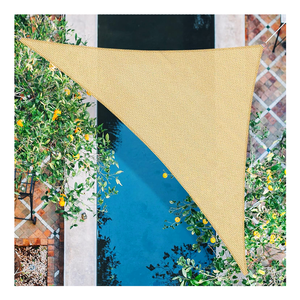 <span class=keywords><strong>Voile</strong></span> d'<span class=keywords><strong>ombrage</strong></span> personnalisée <span class=keywords><strong>5x5</strong></span> 3x3, protection UV, <span class=keywords><strong>voile</strong></span> d'<span class=keywords><strong>ombrage</strong></span> triangulaire en HDPE pour jardin - Product Image 1