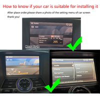 Mise à niveau sans fil Apple CarPlay et Android Auto pour Infiniti G25 G35 G37 G37s FX35 V36 Berline Coupé 2008 à 2012 avec écran tactile